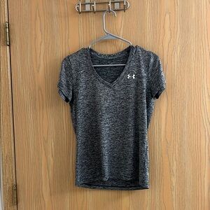 Under Armour Women's Gray V-Neck Top